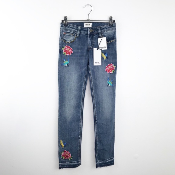 Hudson Jeans Other - NWT Hudson embroidered jeans release hem